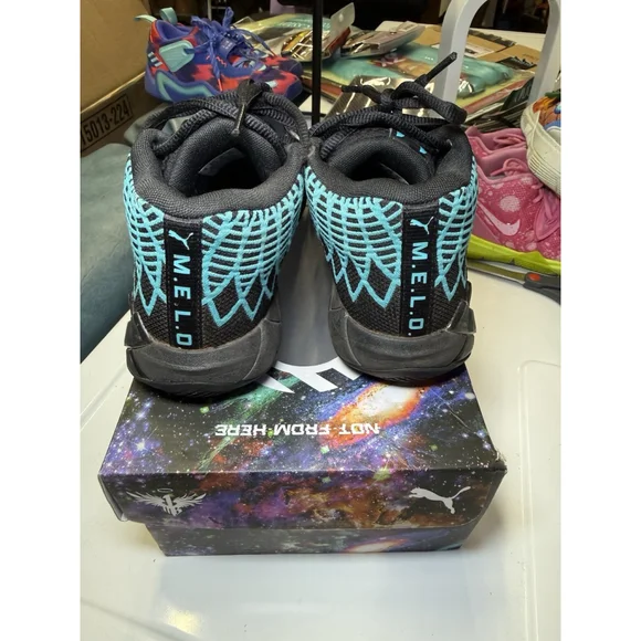 PUMA Melo MB.01 Jr Basketball Shoes Size 4c - Picture 2 of 9